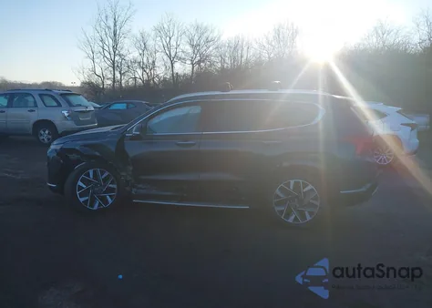 2021 Hyundai Santa Fe Calligraphy z USA, uszkodzony, nr VIN 5NMS5DAL3MH360167